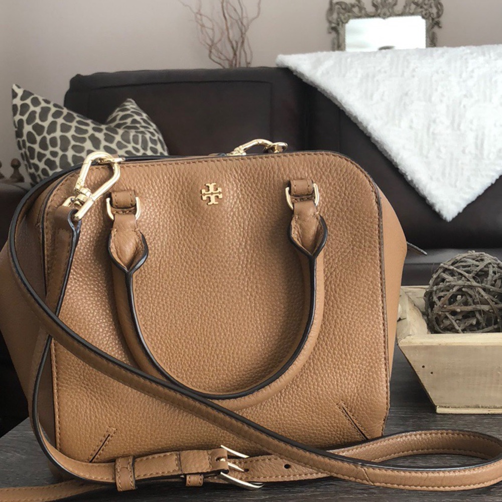 Tory Burch Robinson Pebbled Mini Satchel